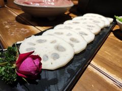 莲藕虾滑-白乐天毛肚火锅馆(解放碑店)