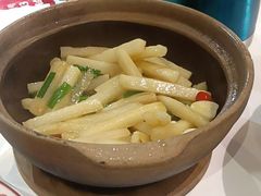 鸡汁鲜滑啫山药-谭十三南昌大排档(船山路总店)