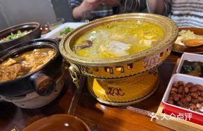 Sauerkraut and Blood Sausage in Clay Pot