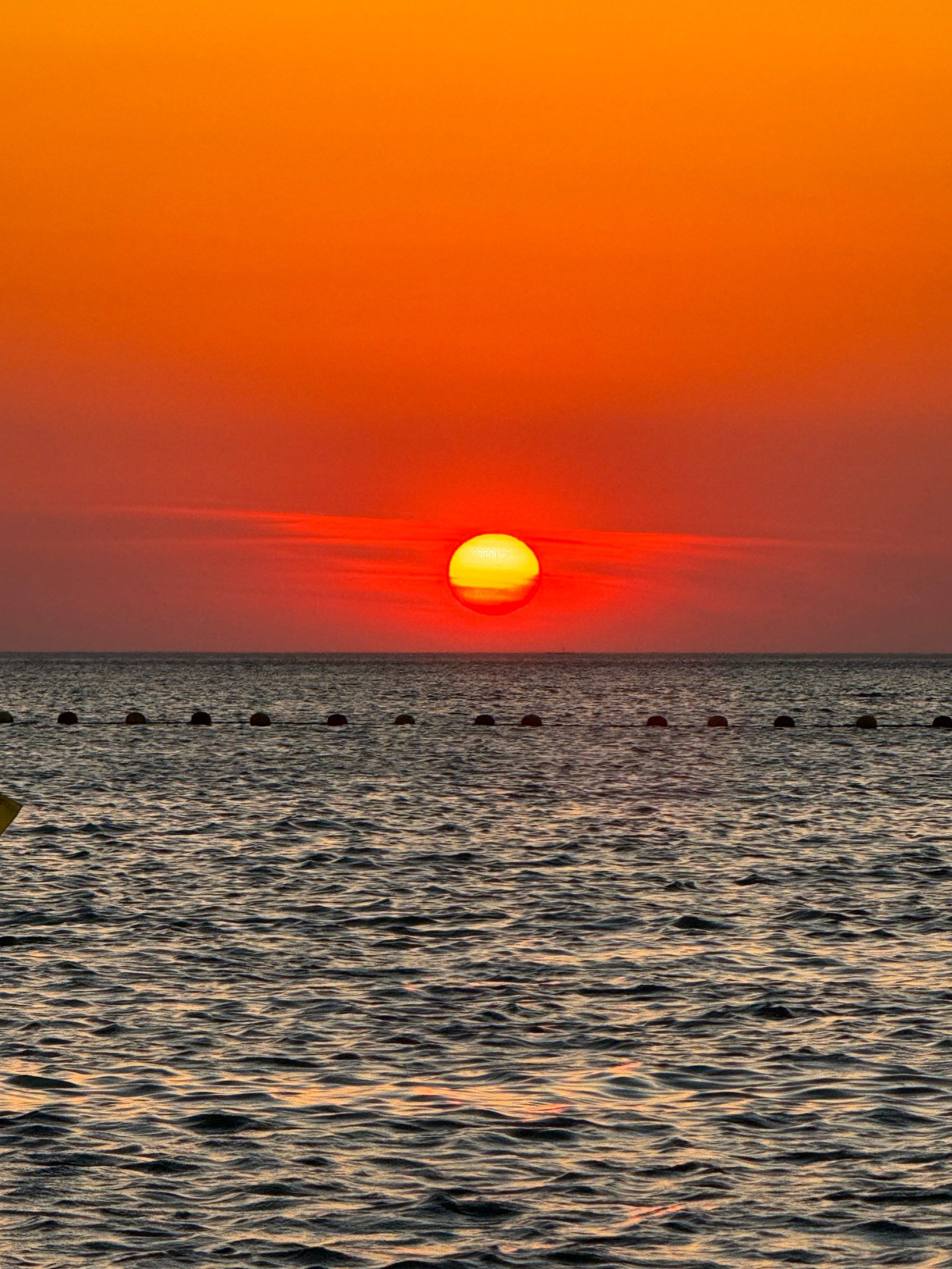 大海日落,温柔了岁月