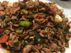 酸豆角炒鸡胗-新新湘菜馆(新中街二条店)