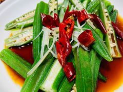 白灼秋葵-王厚元饺子·辽菜(浑南店)