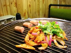 -燚店·铁板鱼蛙·烤肉·烤串(北新桥店)