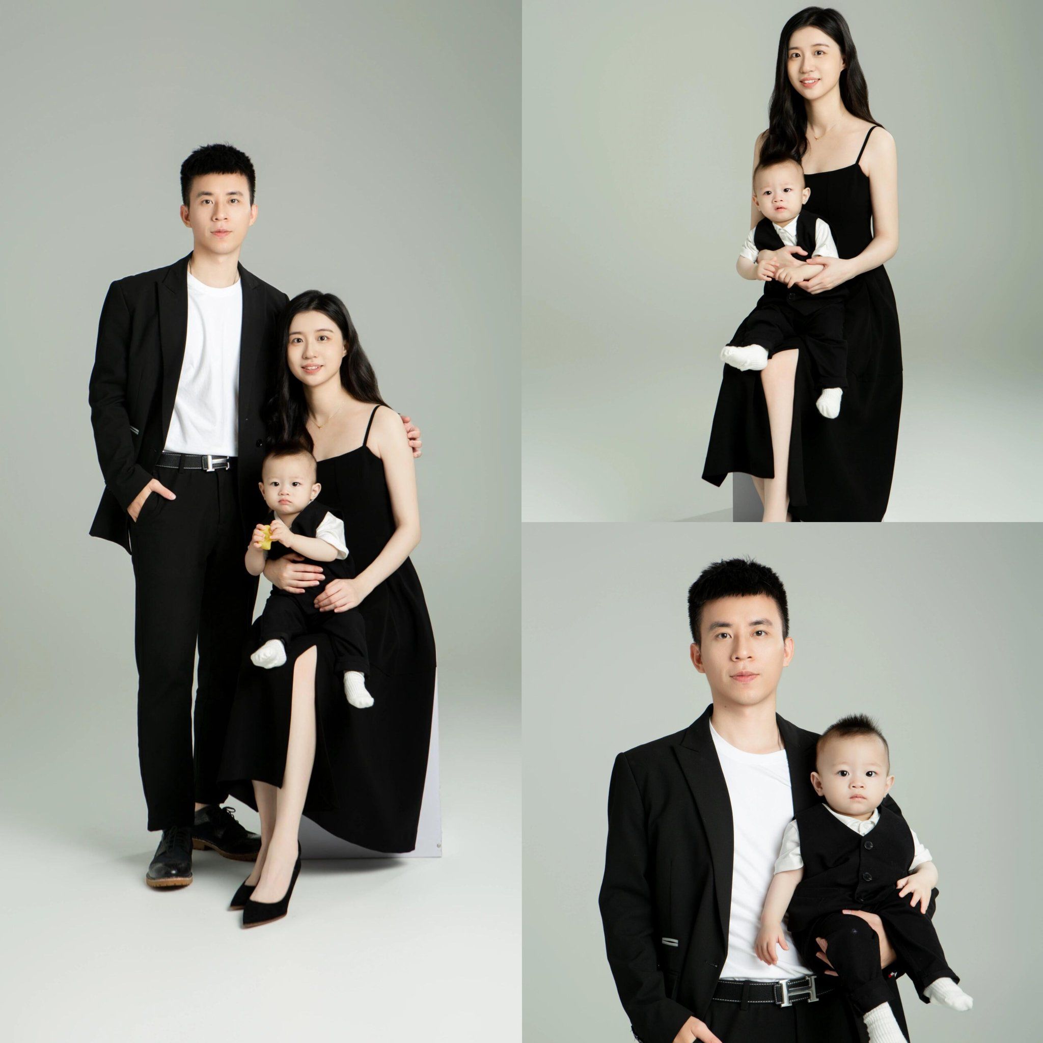 全家福亲子周岁照