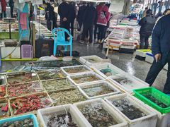 -霞涌市场海鲜摆卖区