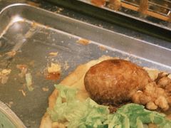 -小红车炸蛋葱油饼