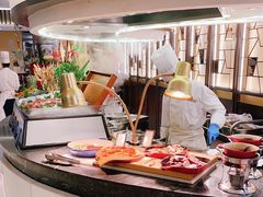 自助取餐区-西安高新希尔顿酒店·咖啡露台西餐厅