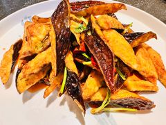风味茄子-五谷丰登农家院·地道胶东菜·海鲜烧烤(威海店)