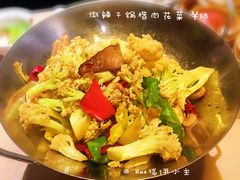 微辣干锅腊肉花菜-避风塘(宝山万达店)
