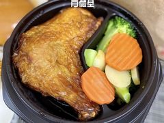 港式烧味脆皮大鸡腿饭-肯德基(宝塔店)