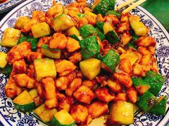 酱爆鸡丁-北大地皖峰饭馆