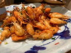煎饼小河虾-山东宾馆·齐鲁苑餐厅