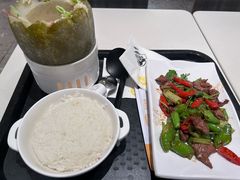 冬瓜盅配小炒牛肉-大家乐(广州天河城六楼店)