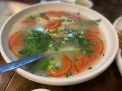 番茄煎蛋汤-伊兰麒兰馨园·川菜·清真馆(339电视塔店)