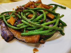 茄子炒豆角-盛记顺德高佬猪杂粥