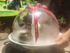 -爱你您·自家鱼塘·活水喷泉鱼火锅(八里店)