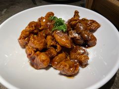 雪花糖醋里脊-绿茶餐厅(天津天河城店)