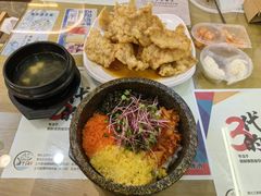 石锅鱼籽拌饭-海兰江石锅饭(水上店)