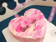 心形怦然心动动物奶油蛋糕-艾加柒克蛋糕茶歇甜品台(春熙路店)