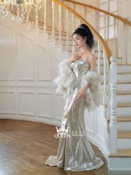 点击看大图 -艾拉·女王婚纱礼服馆
