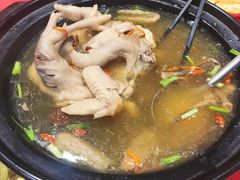 羊肚菌炖小脚老鸡-不倒翁·徽天下名菜楼(马鞍山路店)