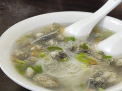 蚵仔线面-建国蚵煎蚵面