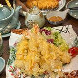 他家鹅肝特别香 料汁用的也不重 天妇罗炸虾的面衣好脆！