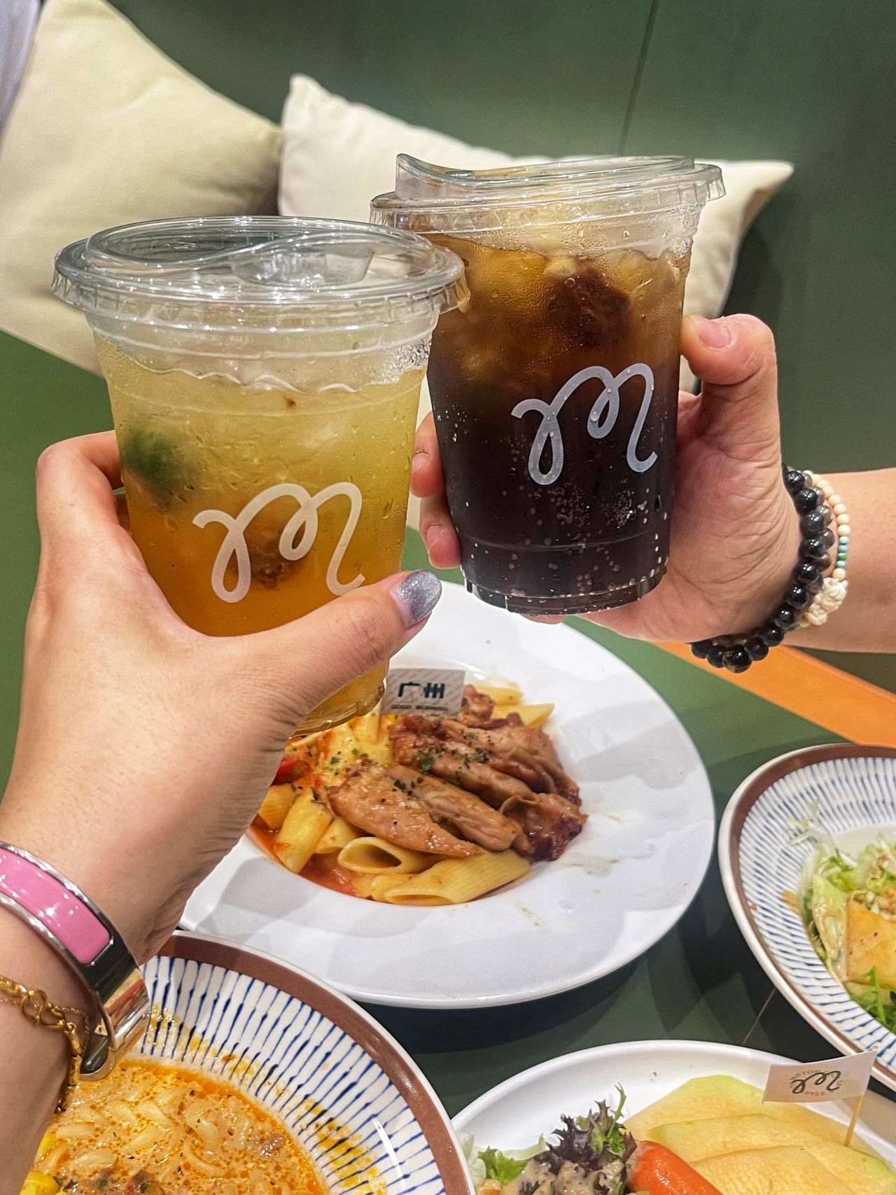 周末の快乐✅这家brunch 就在广州鹅掌坦