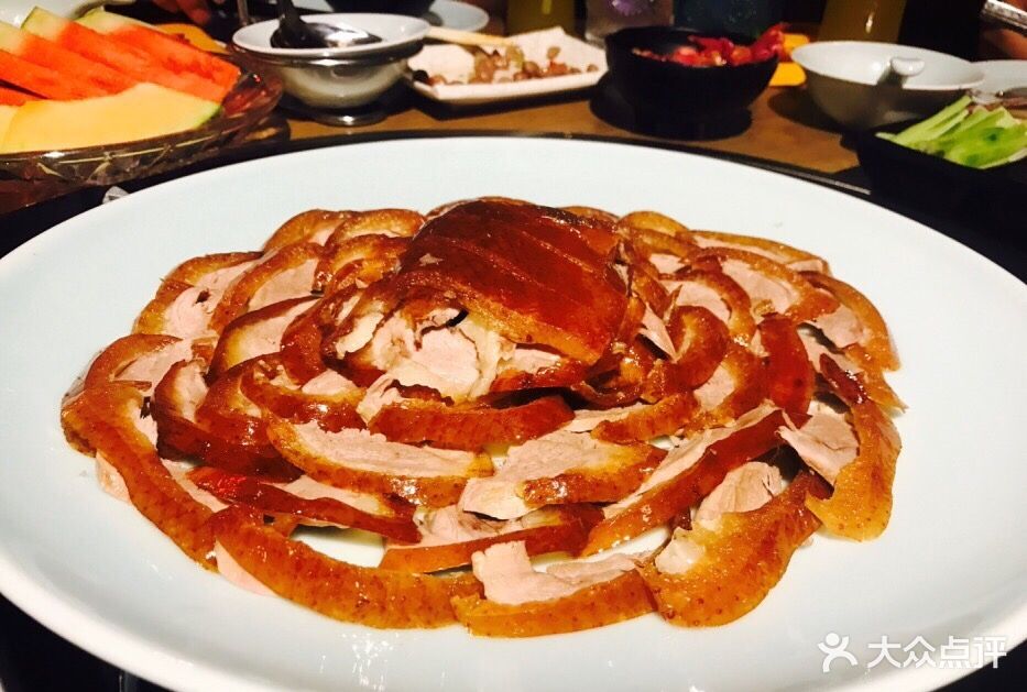 京炉·北京烤鸭火锅(长寿店)片皮鸭图片 