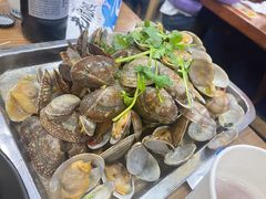 炒花蛤-老虎滩大连海鲜烧烤(建邺云锦路总店)