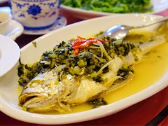 雪菜大黄鱼-上海老饭店(北京分店)