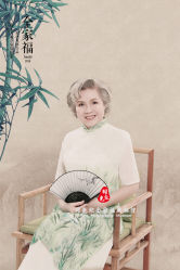 -时光纪亲子全家福照相馆(静安店母女写真父母纪念照)