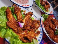 -喜悦小串丹东小黄牛海鲜烧烤大排档(民主广场店)