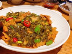 酸菜炒大肠-醉南拳客家菜·河田鸡(西禅寺杨桥店)