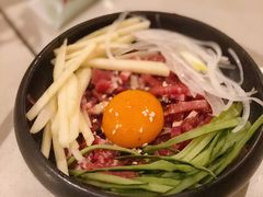 生拌牛肉-赤坂亭M9和牛烧肉·日料398放题(万达店)