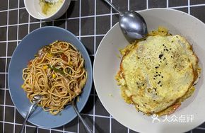 Curry Seafood Omelette Rice