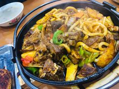 -夏都地标马一刀烤肉美食城
