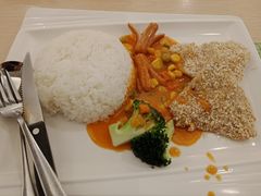 吉列猪扒香肠-佰搭果·广式茶餐厅(西华路店)