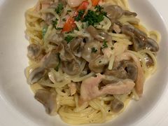 白酱蘑菇意面-斗牛士牛排餐厅(嘉里汇店)