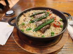 和牛肩胛牛排焦糖凤梨烩饭-1886德国汽车餐厅(外滩中央店)