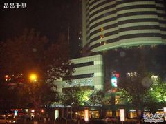 建筑夜景-浙江大酒店