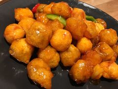 菠萝咕咾肉-朵朵开素食餐厅(后宰门街店)