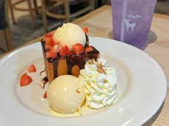 草莓巧克力吐司-After You Dessert Cafe