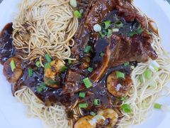 虾仁干挑面-梧桐面馆桐乡阿能面店(印象城店)