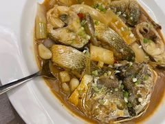 黄鱼烧年糕-老运河餐厅