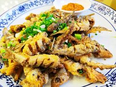 干炸墨线鱼-高坎一品甲鱼庄(两河店)