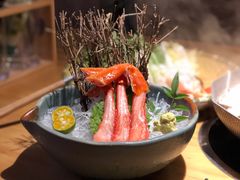 帝王蟹腿刺身-綱元·海鲜豆捞(明州里店)