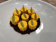 焦糖南瓜慕斯-新光酒家·河豚·海鲜·蟹料理(浦东店)