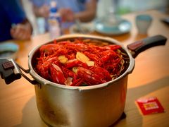 高压锅蒸大虾-蚝翅·海鲜粥·烧烤·宁夏滩羊季(玉米楼店)