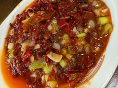 -歹歹的加个面过油肉拌面